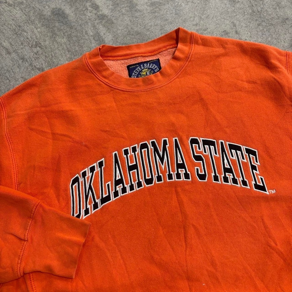 Vintage 90s Oklahoma State University Crewneck Sweatshirt M